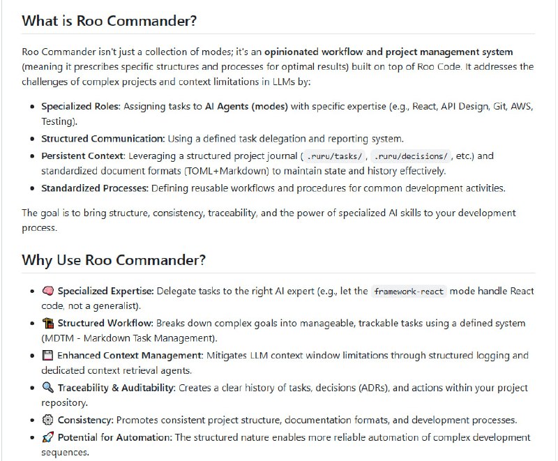 Roo Commander