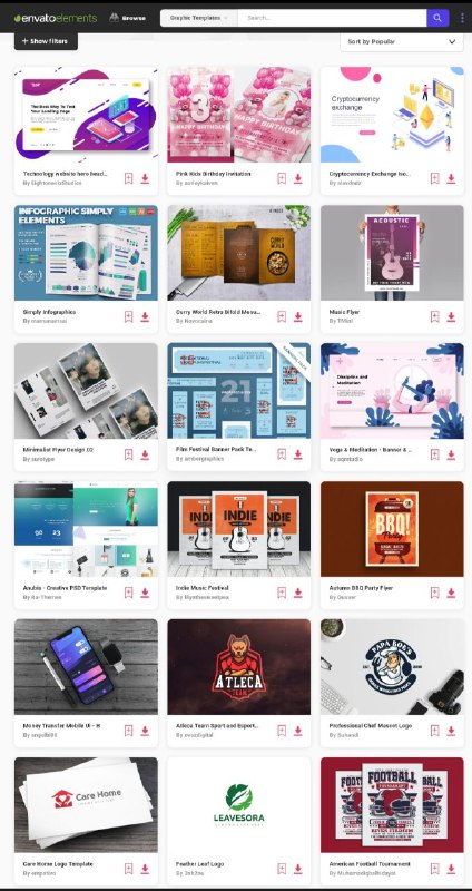 Envato Elements一个超强的 #模版 网站旗下的PPT模版作品专区非常受欢迎