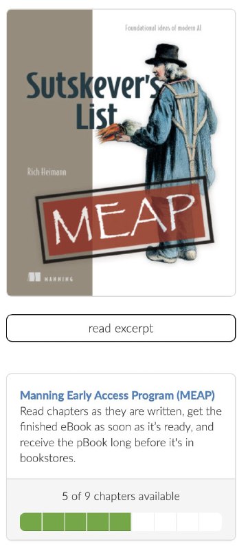 Dan Kornas分享了一本极具价值的深度学习读物《Sutskever’s List》它用通俗语言解读了30篇关键AI论文，帮助你深入理解这些技术突破背后的核心思想和实际应用