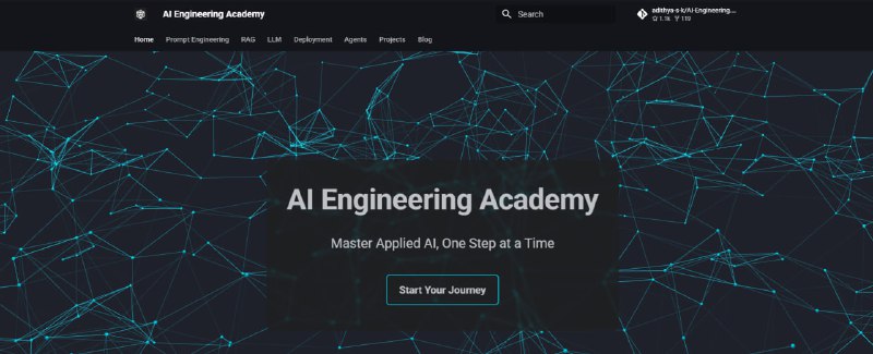 一份极具价值的AI工程全套免费开源学习资源——AI Engineering Academy，内容涵盖从Prompt工程、RAG（结合检索的生成）、大语言模型（LLMs）微调，到部署和智能代理（Agents），适合想系统入门和实操的开发者和AI爱好者
