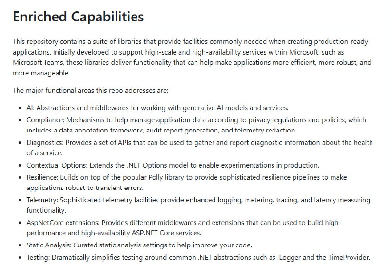 Enriched Capabilities