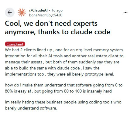 当AI能做到80%，你的价值在哪里？| 帖子看到一个很有意思的讨论