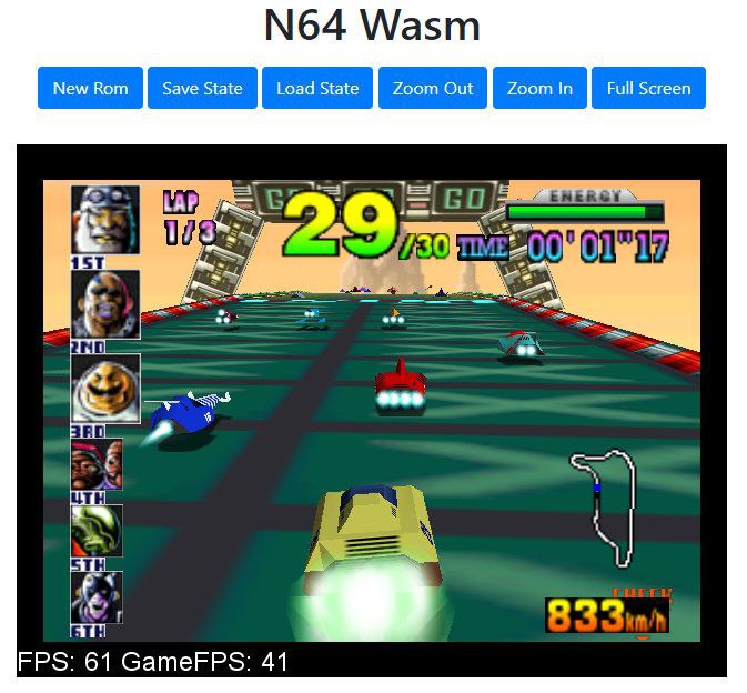国外工程师 Neil 在 GitHub 上开源了任天堂 64 #模拟器（N64）