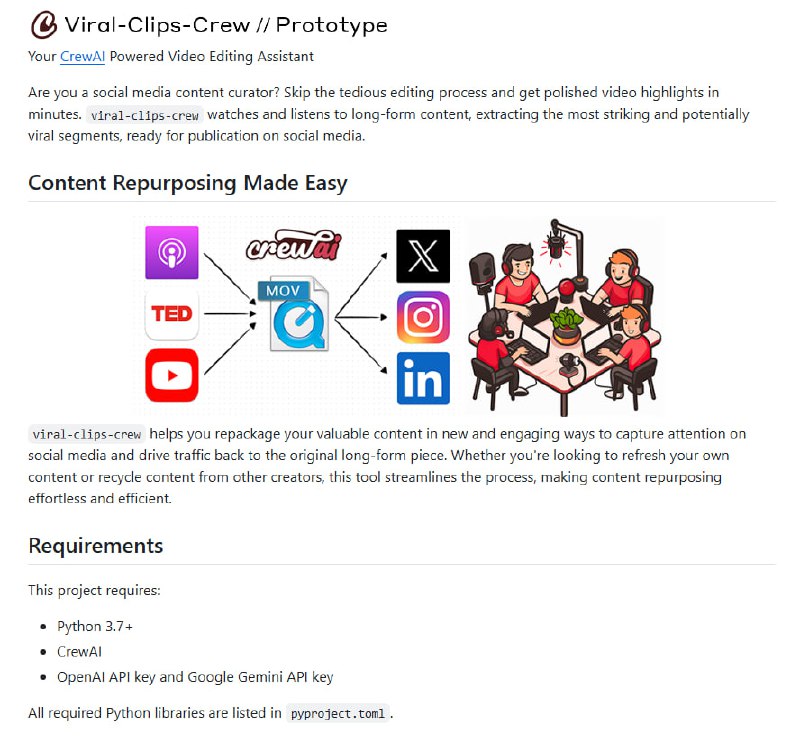 在剪辑长视频时，手动挑选精彩片段耗时费力