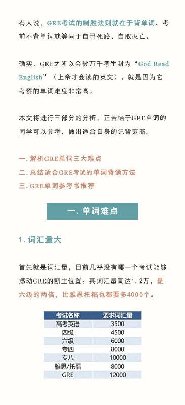 #GRE 单词背诵方法 #经验 #英语#GRE 单词背诵方法 #经验 #英语