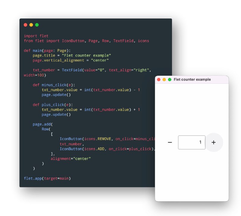 用 Python 开发跨平台 Flutter 应用在几分钟内从想法到应用程序