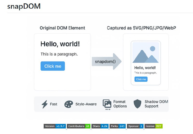 网页元素转图片新选择