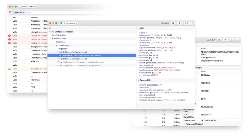 Facebook 在 GitHub 上开源的一款移动端 #调试工具 