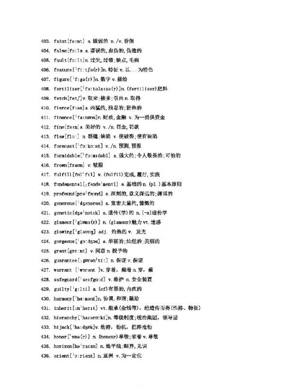 #考研 英语近五年真题出现过的632个词汇#考研 英语近五年真题出现过的632个词汇
