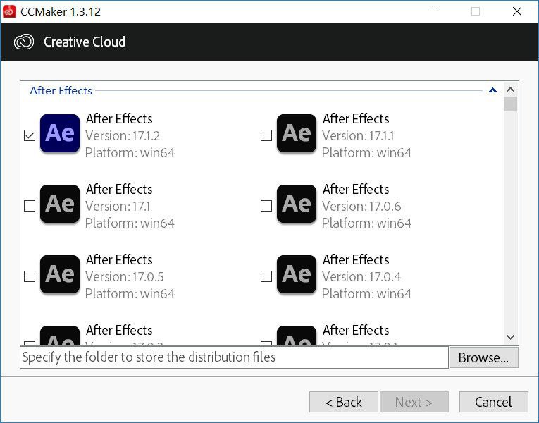 #adobe 产品 #下载器 CCMaker俄罗斯人El Sanchez开发的一款集Adobe全家桶下载、安装、激活一条龙服务的小工具