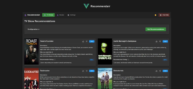 Recommendarr
