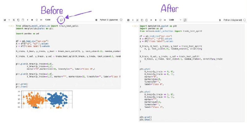 超赞的Jupyter Notebooks代码自动美化插件 | #插件conda install -c conda-forge jupyterlab_code_formatter black isortvia
