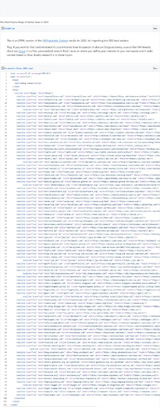 AK 大佬建议大家做出改变，远离垃圾文章，重新启用 RSS，回到订阅高质量长篇内容的阅读方式他同时发了一份 Hacker News 上最受欢迎的 92 个博客列表，几乎全是长期稳定输出高密度内容的大佬级作者