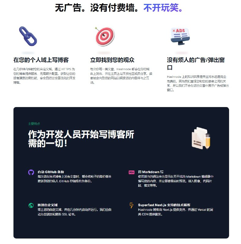 一个可以自建博客的站点，图为机翻 | 地址一个可以自建博客的站点，图为机翻 | 地址