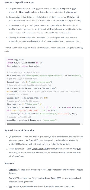 Jupyter Agent Dataset