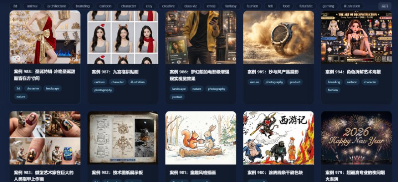 OpenNana提示词图库