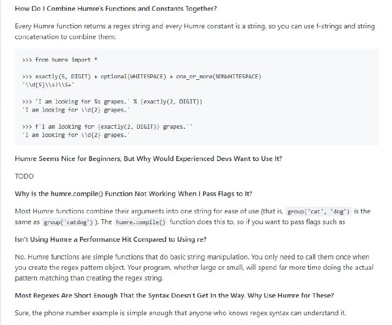 一个用于Python的人类可读的正则表达式模块