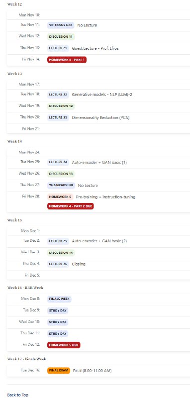 加州大学伯克利分校的机器学习导论课程（2025年秋季版）本课程介绍机器学习的理论基础、算法和应用，将数学的严谨性与实践经验相结合
