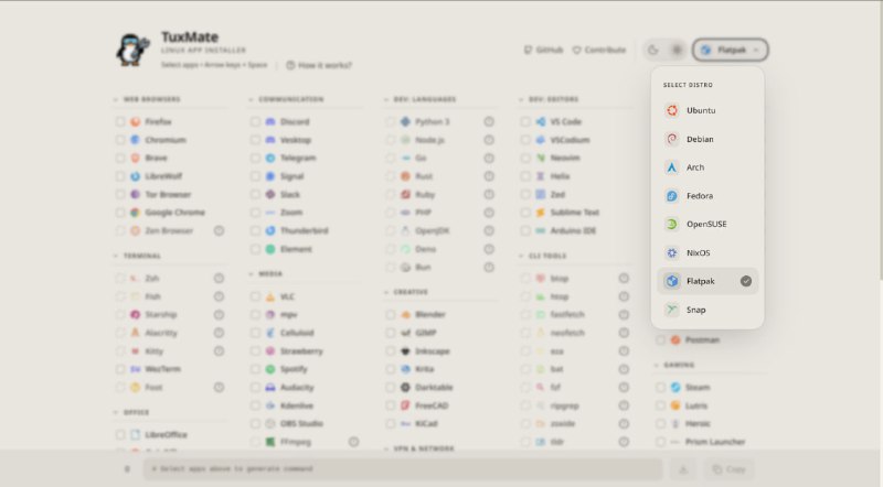 重装 Linux 系统或配置新机器时，通常需要手动输入大量命令来安装常用软件，不仅要记忆繁琐的包名，还要针对不同发行版切换指令，过程既枯燥又容易出错