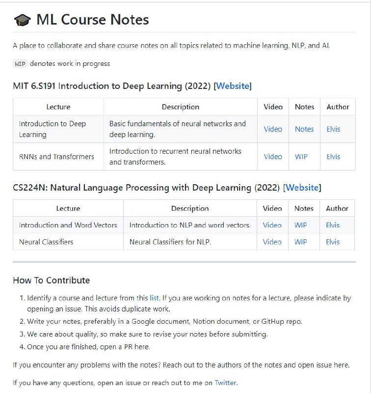 ML Course Notes  #机器学习 课程 #笔记