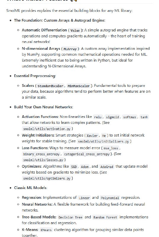 一个从零开始用Python实现的机器学习库，让复杂的机器学习变得简单易懂