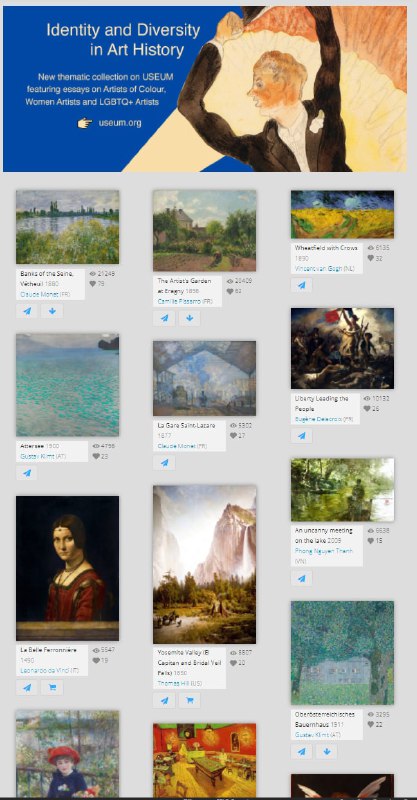 USEUM 世界上六所著名的  #博物馆 共计21578幅艺术作品的高清扫描USEUM 世界上六所著名的  #博物馆 共计21578幅艺术作品的高清扫描