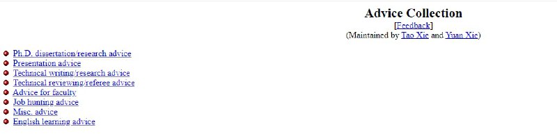 科研/学术写作资源集