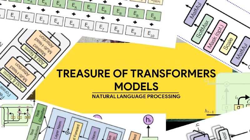 Treasure-of-Transformers，收录了 100 多个高质量的自然语言处理 Transformers 模型，并附有相关的论文、视频、博客、代码仓库等内容介绍