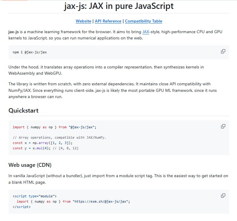 开发者 Eric Zhang 近期发布了 jax-js，这是一个为 Web 平台量身定制的纯 JavaScript 机器学习框架