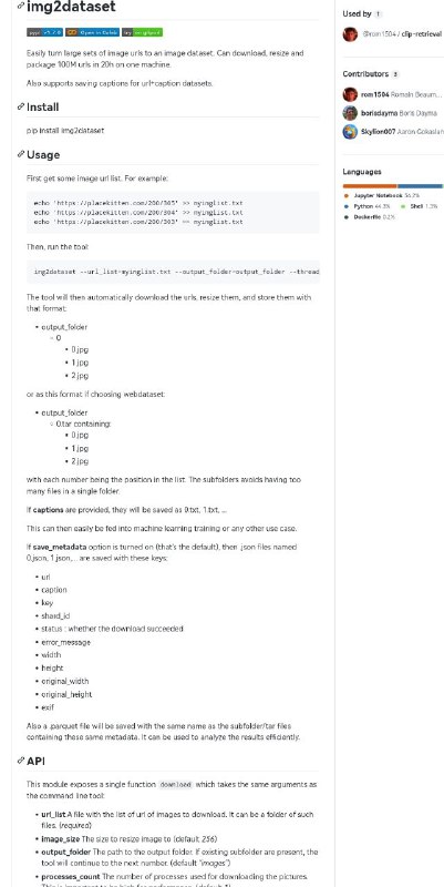 img2dataset