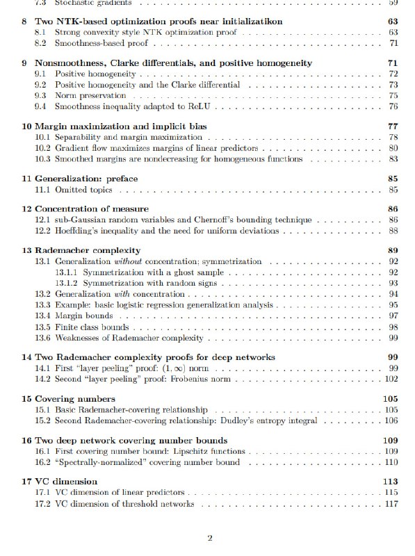 Deep learning theory lecture notes