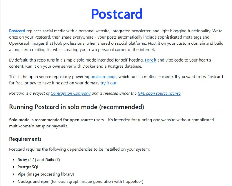 Postcard