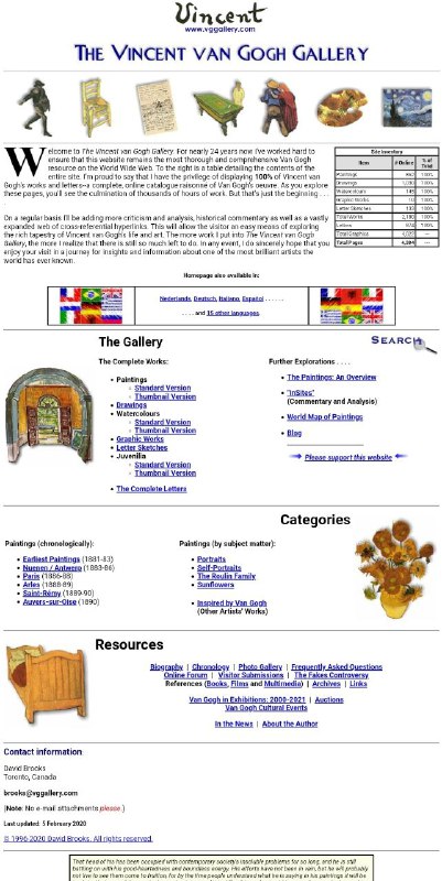 梵高作品、手稿资源站