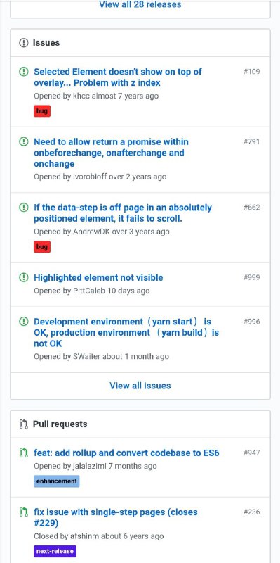 Intro.js 可以给网站添加互动式的新手指南