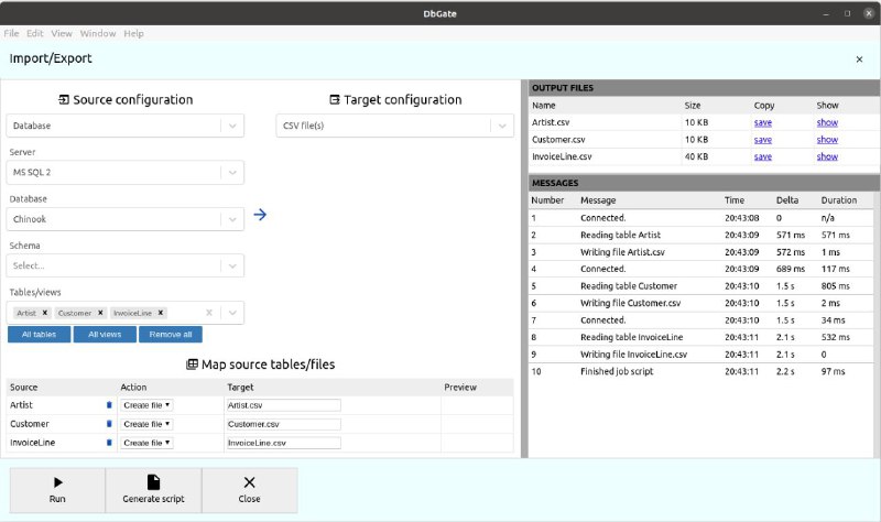 DbGate 开源跨平台的SQL+noSQL数据库客户端，提供macOS，Windows和多个LInux平台的下载