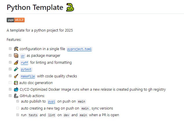 Python Template