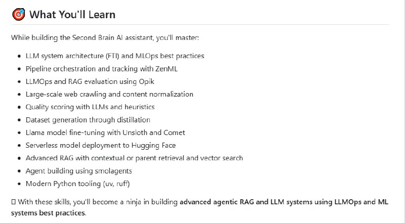 Second Brain AI Assistant Course