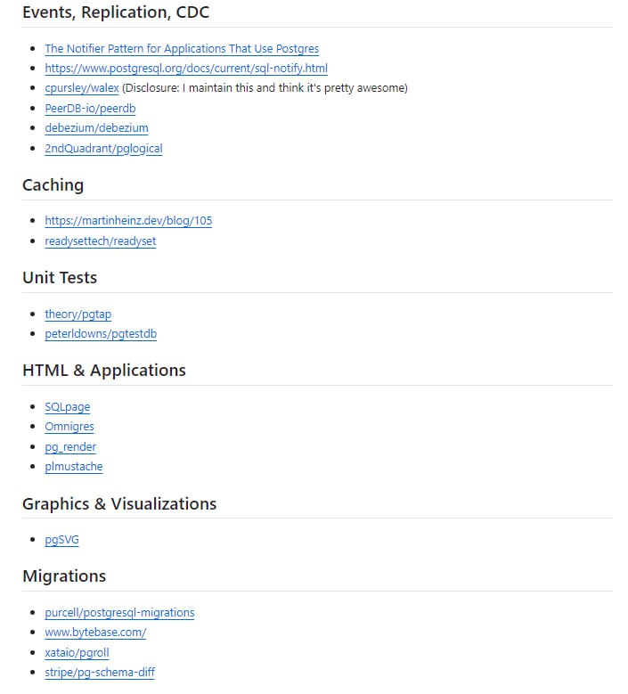 Postgres for Everything (e/postgres)