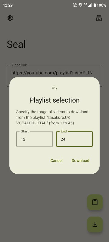 一个开源的 Material You 风格的视频下载软件，可以从开源项目 yt-dlp 所支持的数千个视频平台下载视频与音频，使用 Jetpack Compose 进行开发功能特色📌从 yt-dlp 所支持的数千个视频平台下载视频与音频📌提取媒体元数据与专辑封面，调用 mutagen 嵌入到提取的音频文件中📌播放列表下载支持📌内嵌字幕于视频文件中📌执行自定义的 yt-dlp 命令模板📌管理应用内下载与自定义命令模板📌使用简单、用户友好📌遵循 Material Design 3 设计规范，实现了 动态色彩 主题的应用界面📌MAD