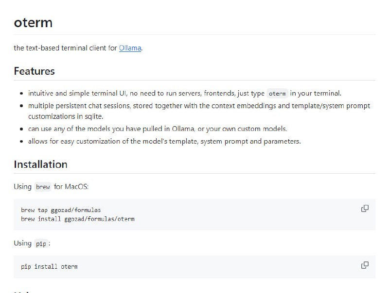 oterm