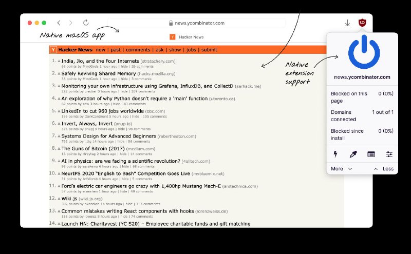 Orion 是适用于 Mac 的新的基于 WebKit 的 #浏览器