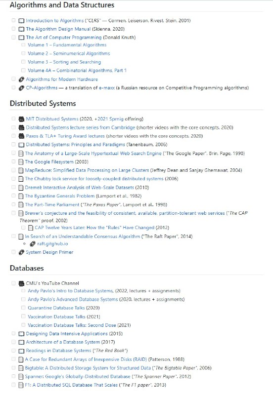 计算机科学资源集锦作者语
