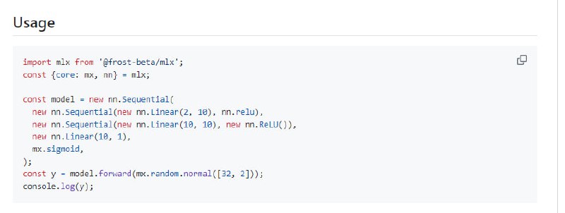 node-mlx
