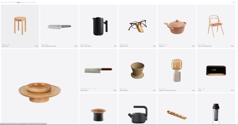喜欢 Dieter Rams 和 teenage engineering、Ugmonk、Sonos、Baron Fig 这些品牌的设计风格？ 这位来自伦敦的产品设计师精选了好设计、好商品，用简单而优雅的方式推荐给你传送门 | #设计