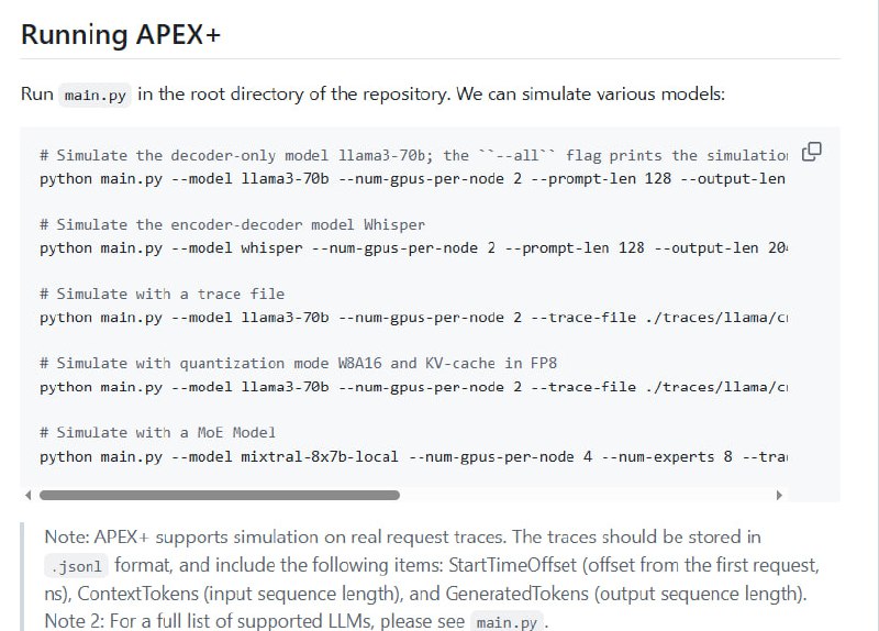 APEX+ 是面向大规模语言模型（LLM）服务的自动并行执行模拟器，突破传统启发式调度限制，实现更高效、更节能的推理方案