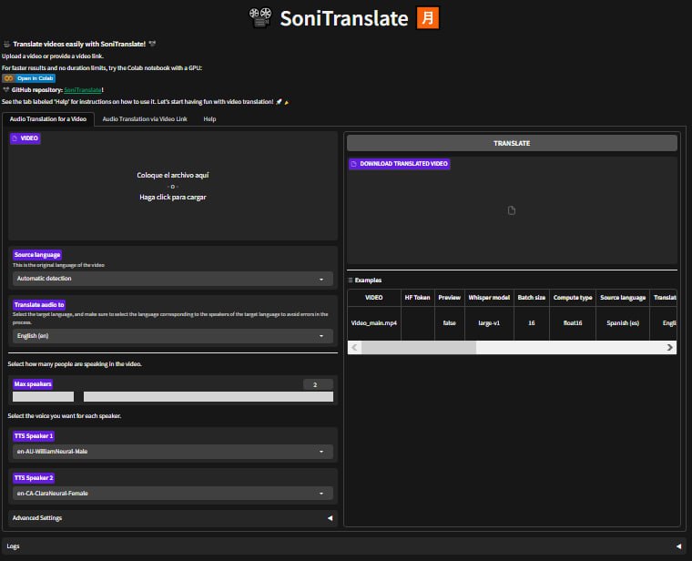 SoniTranslate