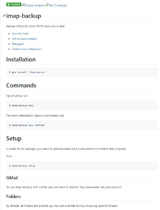 Imap-backup