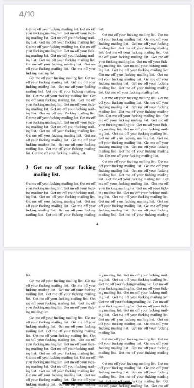 麻省理工大学教授埃迪·科勒，发表的一篇名为 Get me off Your Fucking Mailing List（ 《 把我从你特么的收件人名单里删掉 》 ）的论文，被一家叫 International Journal of Advanced Computer Technology（ IJACT《 国际高级计算机技术杂志 》 ）的学术性杂志给正儿八经的收录并刊登了