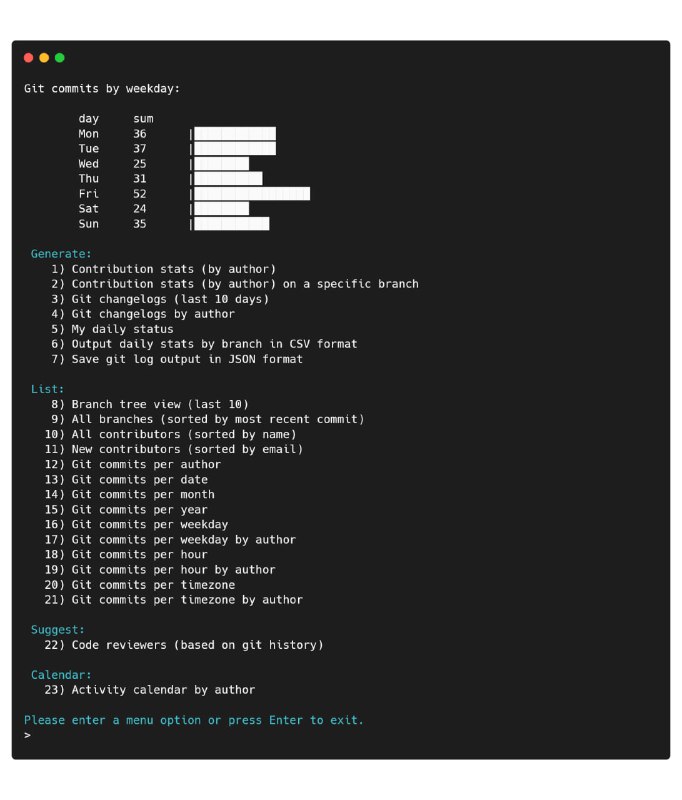 git-quick-stats