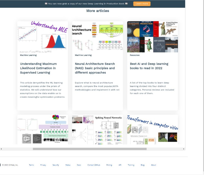 Scientific blog template based on AI Summer